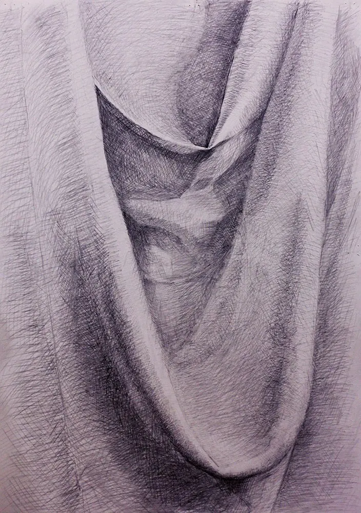 Рисунок драпировки